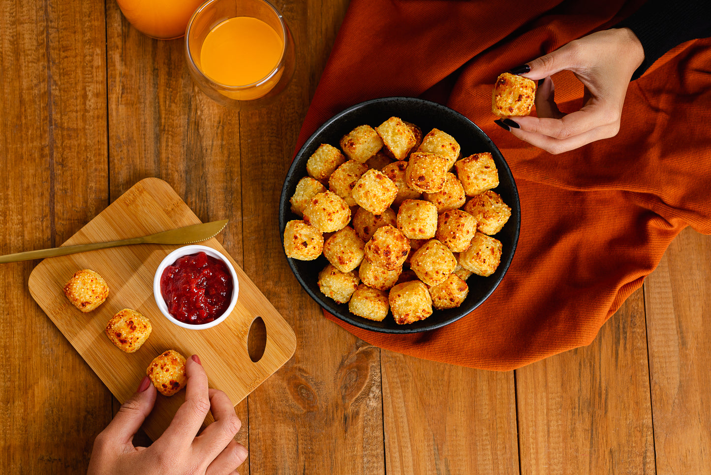 Dadinho de Tapioca com Queijo Coalho