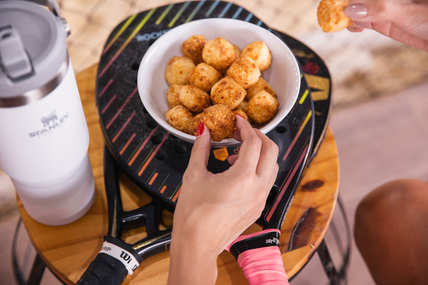 Dadinho de Tapioca com Queijo Coalho